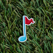 Melody Ball Marker - White / Chi Blue / Red