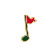 Melody Ball Marker - Gold / Green / Red