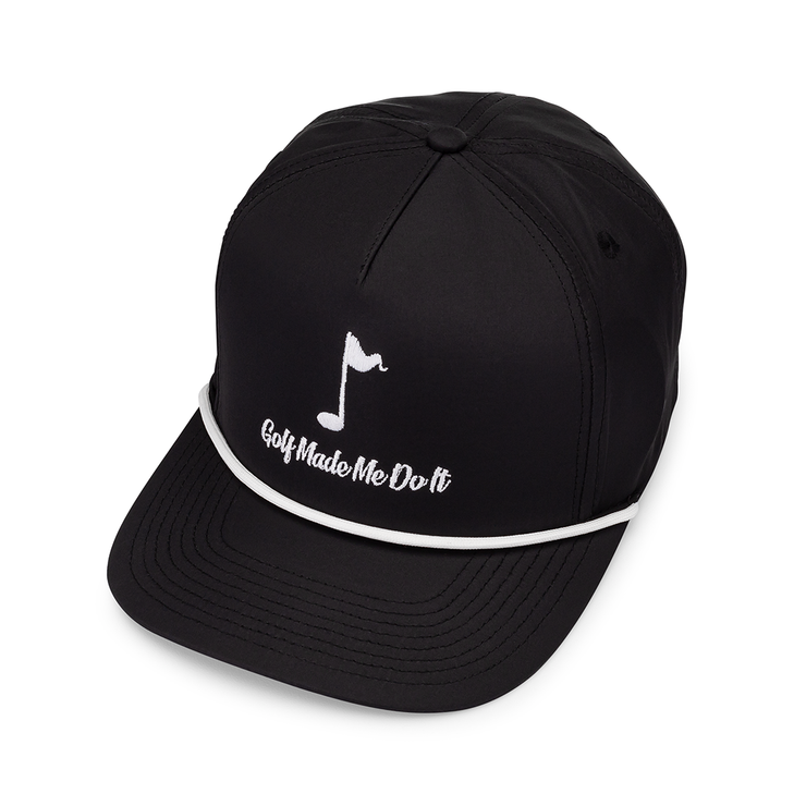 Ace Rope Hat - Black / White