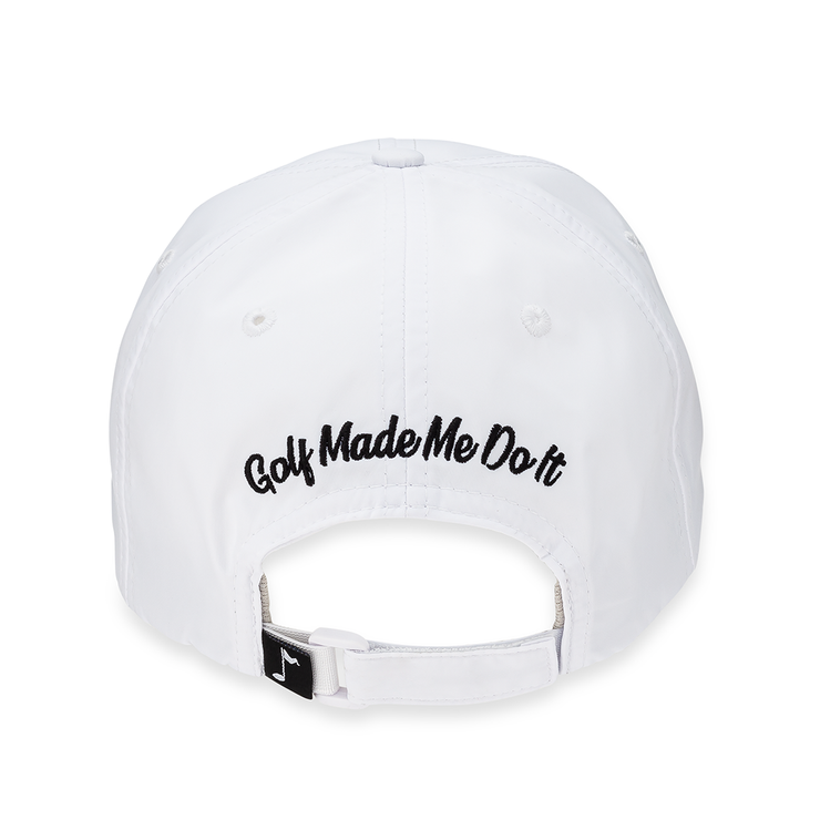 Melody Dad Hat - White
