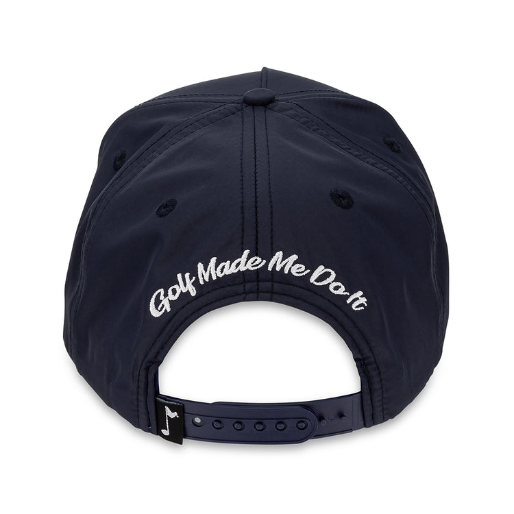 Custom Melody Rope Hat - outlet Navy / White